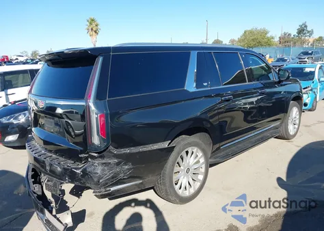 2021 Cadillac Escalade Esv 2Wd Luxury z USA, uszkodzony, nr VIN 1GYS3JKL3MR358587